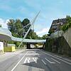 So soll die neue Brücke über die Eckenerstraße aussehen.