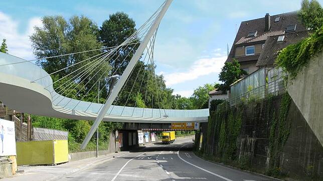 So soll die neue Brücke über die Eckenerstraße aussehen.
