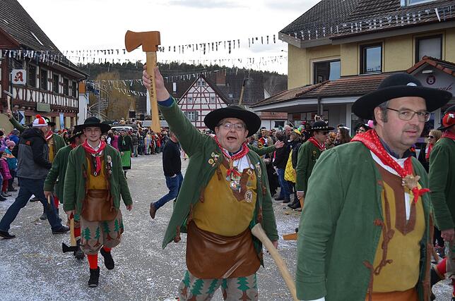 Bild 43: Eigeltinger Narrentage: Der Sonntagsumzug in Bildern (3)