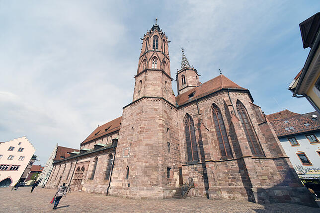 Das Villinger Münster, südöstliche Ansicht.