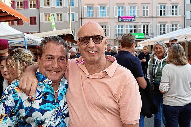 Bild 19: Volle Gläser und beste Stimmung: So ging’s beim Konstanzer Weinfest 2025 weiter