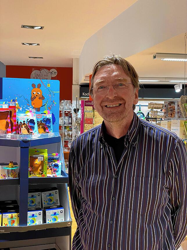 Bei Gerhard Werb, Inhaber des Haushalts- und Spielwarengeschäft Thedy in Donaueschingen zahlen rund 60 Prozent der Kunden mit Karte.