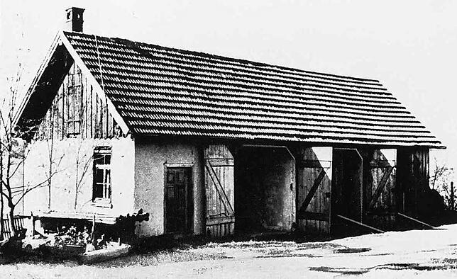 In diesem unscheinbaren Schuppen in Grafeneck hat der Massenmord der Nazis begonnen.