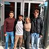 Setzen sich für bessere Kommunikation über den Klimawandel ein (von links): Christian Süss, Philipp Kuhl, Janina Six und Jakob Herrmann. ...