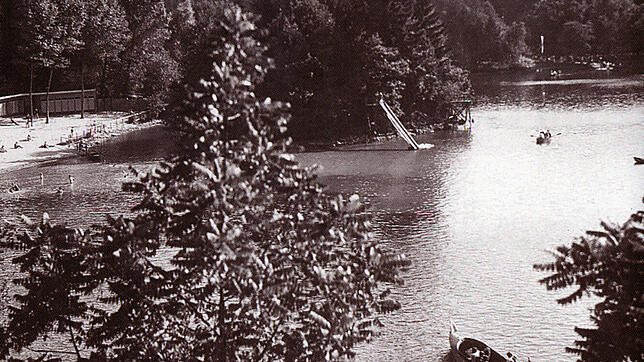 Erholung: Die Eröffnung des Waldbades bedeutete das Ende des Rhein-, des Bergseebades sowie des Obersäckinger Badeortes.