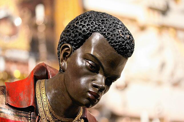 Die Figur des Caspar, Konstanzer Münster