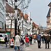 Blick in die Singener Innenstadt. Oberbürgermeister Bernd Häusler möchte eine Öffnungsstrategie, ähnlich wie in Tübingen, für die Stadt.
