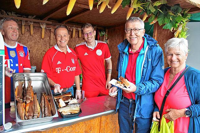 Bild 19: Festgottesdienst und Historische Marktgasse an der Sichelhenke in Bohlingen