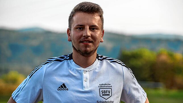 Projektleiter: Nick Hübl (22) hat beim SV Dogern das &bdquo;Projekt Schiedsrichter&ldquo; ins Leben gerufen.