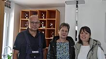 Manfred und Kerstin Bentscheck und Tochter Sandra Heislitz (von links) setzen seit 2006 die Geschichte des St. Blasier ...