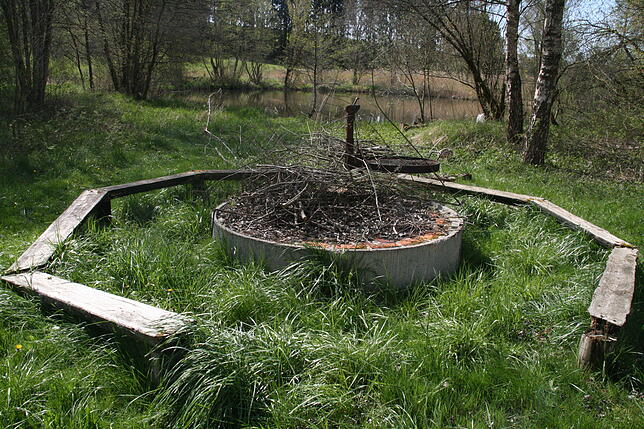 Der Grillplatz bei Buffenhofen.