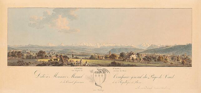 Balthasar Anton Dunker (1746–1807) nach Sigmund Gottlieb Studer (1761–1808) koloriert von Heinrich Rieter (1751–1818): ...
