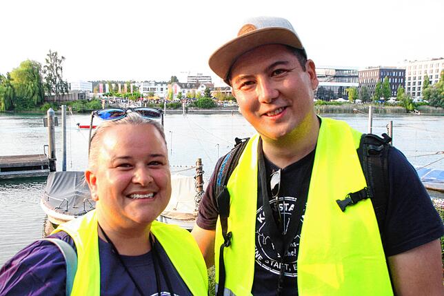 Bild 16: Run auf den großen Flohmarkt mit mehr als 1000 Ständen in Konstanz