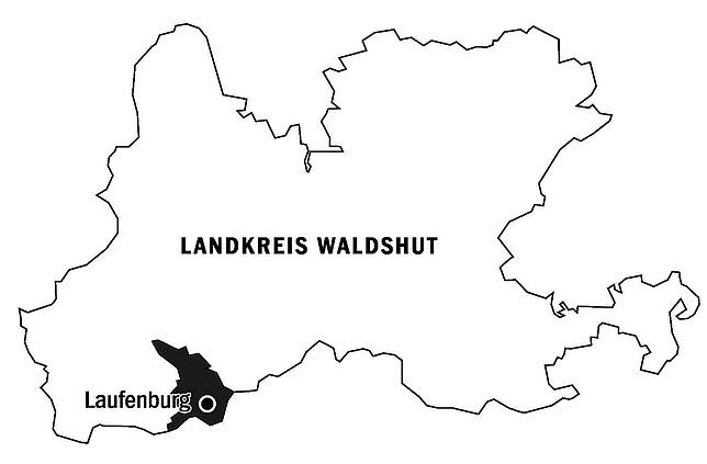 Bild 1: So lebt es sich in Laufenburg: Wo die Nachbarn sich am nächsten sind