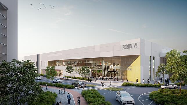 Einer der Planzeichnungen, wie das Einkaufszentrum Forum in Schwenningens Stadtmitte einmal aussehen könnte.