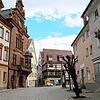 Wegen der Corona-Pandemie sind die meisten Geschäfte in der Meßkircher Altstadt geschlossen.