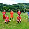 Mit einigen Neuzugängen will der SV Geisingen in der Bezirksliga angreifen (stehend von links): Stefan Pröll (Trainer) Hendrik Berg, Ali ...