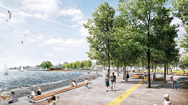 Kein Geld für die Neugestaltung des Uferparks im Haushalt: Die Grünen fordern, bei dem Projekt wenigstens ein Zeichen zu setzen, dass es ...