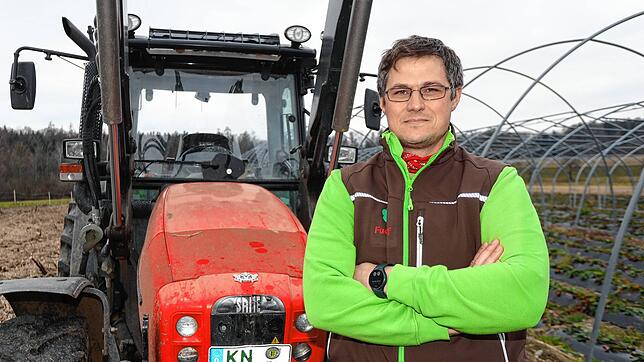 Florian Fuchs aus Dingelsdorf ist einer der Organisatoren des Bauern-Protests in Konstanz. Er sagt ganz klar über die Sorgen der ...