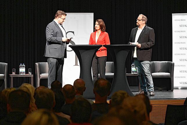 Bild 8: Podiumsdiskussion zur Bundestagswahl: Bilder aus der SÜDKURIER-Wahlarena in der Stadthalle Waldshut