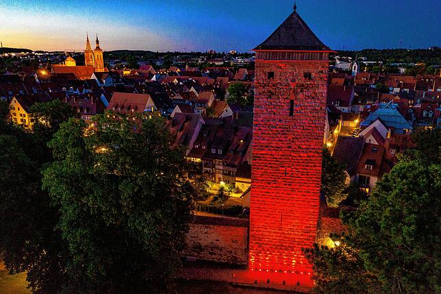 Der Romäusturm in Villingen.