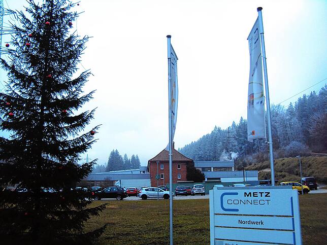 Bei Metz Connect haben die Mitarbeiter zweimal wöchentlich die Möglichkeit, sich betriebsintern testen zu lassen. Das Bild zeigt das ...