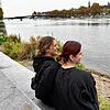 Die Freundinnen Nina Kirchgäßner und Leona Kling sind jetzt dick eingepackt. Aber ein paar Minuten zuvor haben die zwei 26-Jährigen ein ...