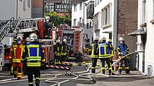 Die Feuerwehr wurde zu einem Wohnungsbrand in die Fuchsgasse gerufen.