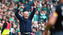 Freiburgs Trainer Christian Streich beim Spiel gegen Bremen. Die Breisgauer stehen vor entscheidenden Wochen