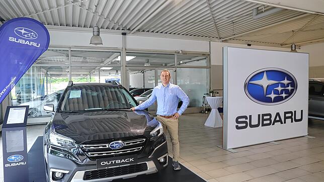 Fahrzeuge der Marke Subaru ergänzen seit kurzem die Angebotspalette von Autohaus Zimmermann in Sigmaringen. Bild: Robert Reschke