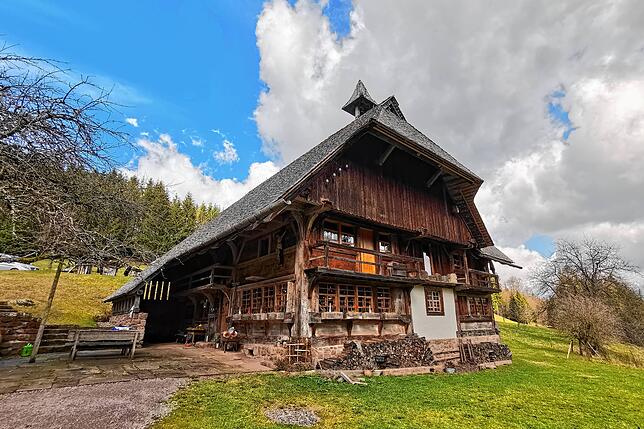 Der Schwarzwaldhof im Röthenloch – ein Hof mit 350-jähriger Geschichte. Seine jetzigen Bewohner nenen ihn ihr Paradies.