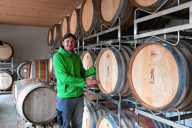 Lorenz Keller vom Weingut Keller in Erzingen. (Archivbild aus dem Oktober 2019)