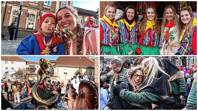Einige der vielen schönen Momente der diesjährigen Fasnacht in Singen und im Hegau.