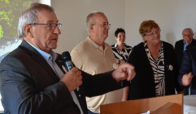 Bild 30: Bilder vom Empfang der Delegation aus Ensisheim im Markdorfer Rathaus (1/2)