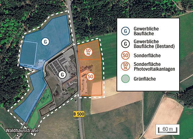 Die geplante Erweiterung soll auf 12,2 Hektar Fläche erfolgen