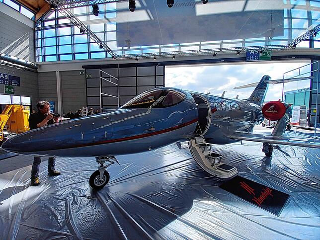 Business-Jet von Honda. So ein Flugzeug kostet leicht einige Millionen Euro.