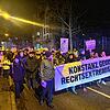 Bis zu 20.000 Teilnehmer waren beim Demozug durch Konstanz am Mittwochabend, 24. Januar, dabei. Nicht alle konnten zur anschließenden ...