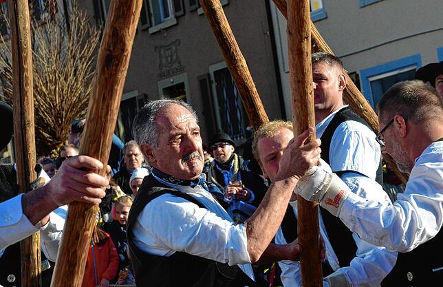 Bild 9: Der Sturm der Narren auf das Markdorfer Rathaus &ndash; Teil 2