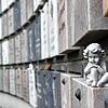 Ein Engelchen auf dem Friedhof in Überlingen.