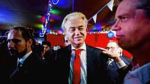 Der Wahlsieger in den Niederlanden: Geert Wilders.