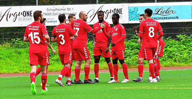Bild 19: U23 des FV Lörrach-Brombach feiert ausgerechnet beim FC Zell den ersten Sieg &ndash; und wir haben Bilder!