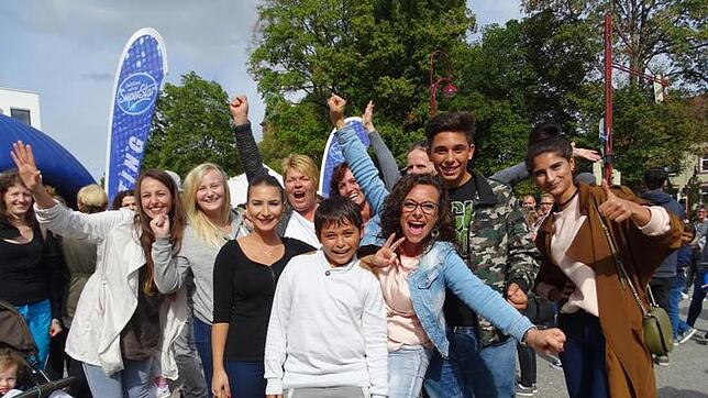 Bild : Großer Ansturm beim DSDS-Casting in VS-Villingen