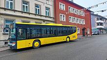 Der Linienbus kommt fahrplanmäßig in Bonndorf an. Doch Narrenzünfte müssen sich oft selbst ein Fahrzeug samt Fahrer bei einer ...