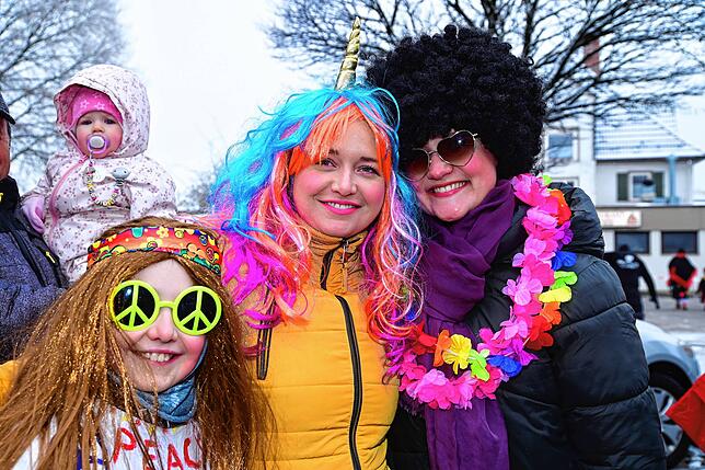 Bild 21: So bunt ist der Kinderumzug beim Dauchinger Narrentreffen