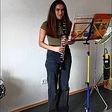 Leonie Baisch aus Aasen absolvierte ebenfalls dieses Jahr das Jungmusiker-Leistungsabzeichen.
