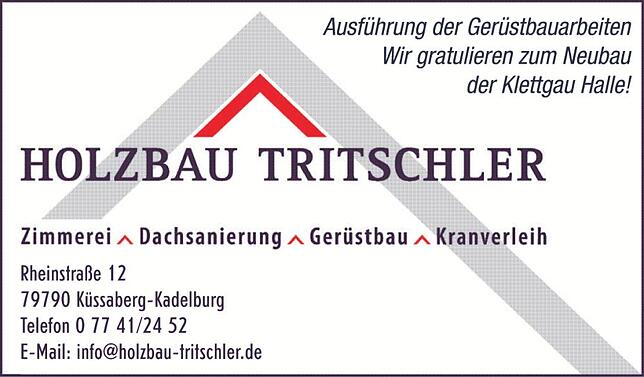 Bild 9: Klettgau Halle in Geisslingen: Rundgang durch die neue Mehrzweckhalle