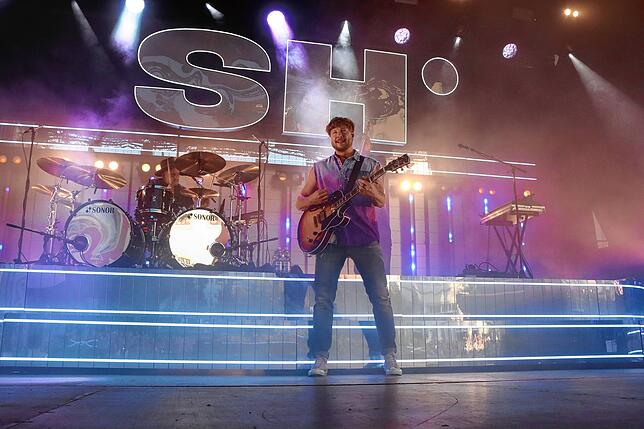 Bild 15: Samu Huber und sein grandioser Auftritt bei der Schlossplatz Meersburg Open Air
