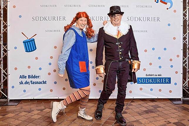 Bild 21: Fasnacht im Konzil: Narren strahlen vor der SÜDKURIER-VIP-Wand – die besten Bilder