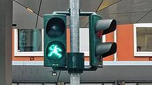 In Singen gibt es grünes Licht von der Poppele-Ampel, doch eine ähnliche soll in Radolfzell mit dem Kappedeschle nicht erlaubt sein.