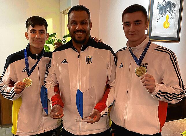 Bild 1: Ein Konstanzer ist zum Mentaltrainer der Nationalmannschaften ernannt worden: So kam Karateka Tarek Amin zu diesem besonderen Job